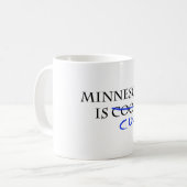 Minnesota ist Cool Kaffeetasse (Vorderseite Links)