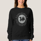 Minnesota - Itasca-See - Itasca Staat Park mit L Sweatshirt (Vorderseite)