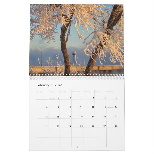 Minnesota-Kalender Kalender (Feb 2026)