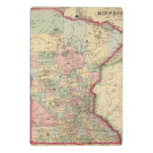 Minnesota-Karte durch Mitchell Mini Klemmbrett (Rückseite)