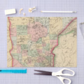 Minnesota-Karte durch Mitchell Seidenpapier (Handwerk)