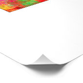 Minnesota Karte Fotodruck (Ecke)