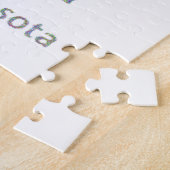 Minnesota-Karte Puzzle (Seite)