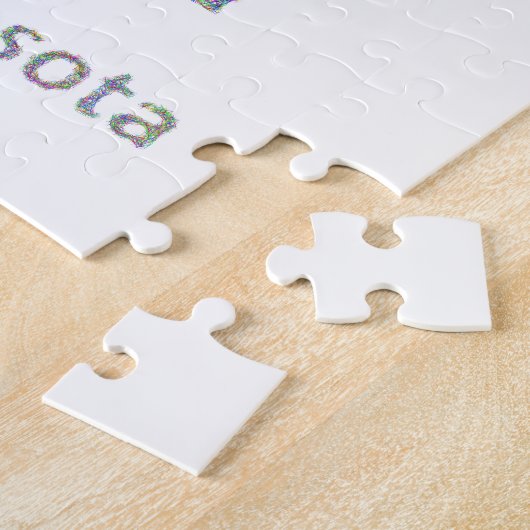 Minnesota-Karte Puzzle (Seite)