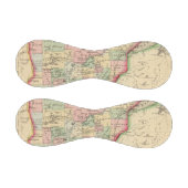 Minnesota Karte von Mitchell Baseball (Paneele)