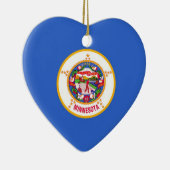 Minnesota Keramik Ornament (Rechts)