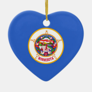 Minnesota Keramik Ornament