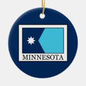 Minnesota Keramik Ornament (Vorne)
