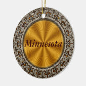 Minnesota Keramik Ornament (Links)