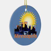 Minnesota Keramik Ornament (Rechts)