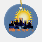Minnesota Keramik Ornament (Vorne)