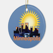 Minnesota Keramik Ornament (Links)