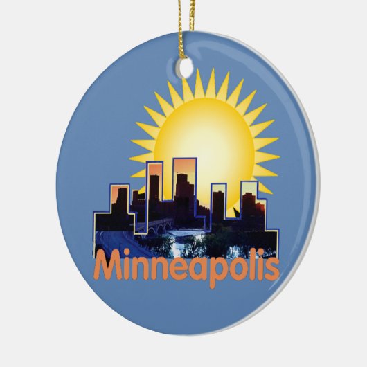 Minnesota Keramik Ornament (Links)