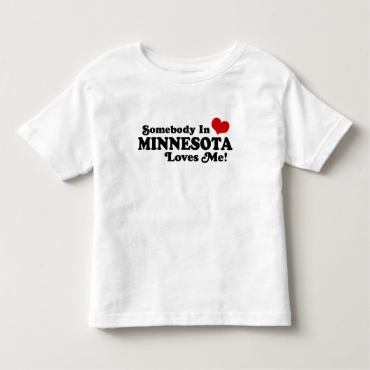 Minnesota Kleinkind T-shirt (Vorderseite)