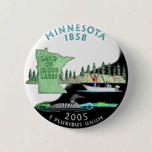 Minnesota-Knopf Button (Vorderseite)
