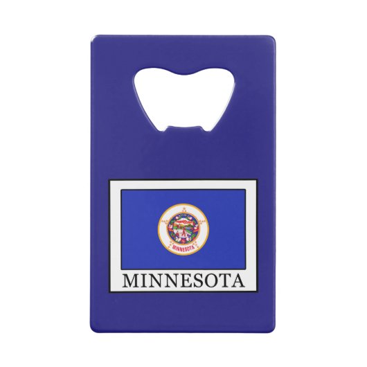 Minnesota Kreditkartenflaschenöffner (Vorderseite)