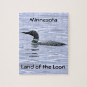 Minnesota-Land des Loon Puzzle (Vertikal)