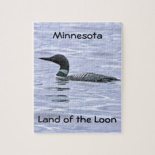 Minnesota-Land des Loon Puzzle