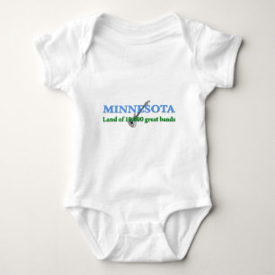 Minnesota - Land mit 10 000 Bands Baby Strampler