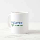 Minnesota - Land mit 10 000 Bands Kaffeetasse (Vorderseite Links)