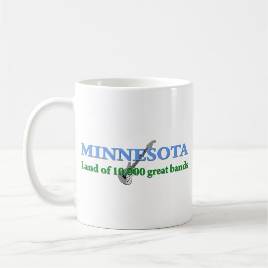 Minnesota - Land mit 10 000 Bands Kaffeetasse (Links)