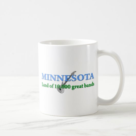 Minnesota - Land mit 10 000 Bands Kaffeetasse (Rechts)
