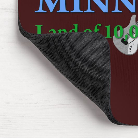 Minnesota - Land mit 10 000 Bands Mousepad (Ecke)