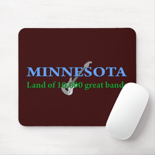 Minnesota - Land mit 10 000 Bands Mousepad (Mit Mouse)