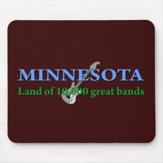 Minnesota - Land mit 10 000 Bands Mousepad (Vorne)
