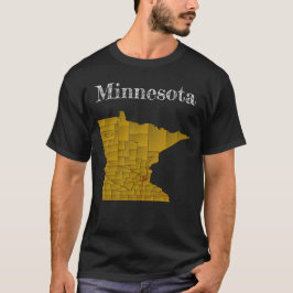 Minnesota Landkreise & Interstates T-Shirt