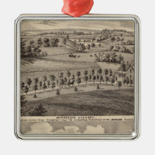 Minnesota-Landschaft bei totem River Valley Ornament Aus Metall