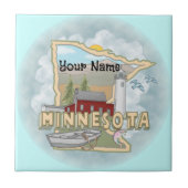 Minnesota Leuchtturmziegel Fliese (Vorderseite)