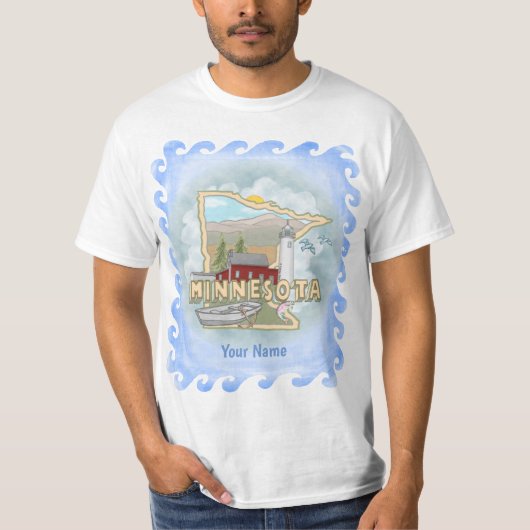 Minnesota Lighthouse T - Shirt (Vorderseite)