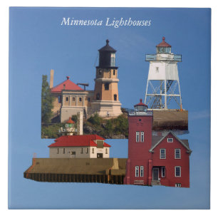 Minnesota Lighthouses Tile Fliese