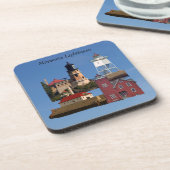 Minnesota Lighthouses Untersetzer (Linke Seite)