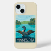 Minnesota | Loon Case-Mate iPhone Hülle (Rückseite)
