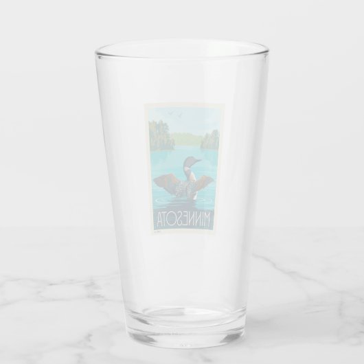 Minnesota | Loon Glas (Rückseite)