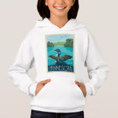 Minnesota | Loon Hoodie (Vorderseite)