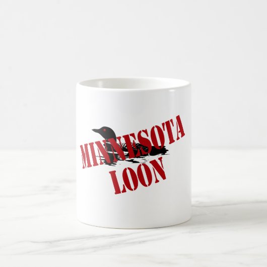 Minnesota Loon Kaffeetasse (Mittel)