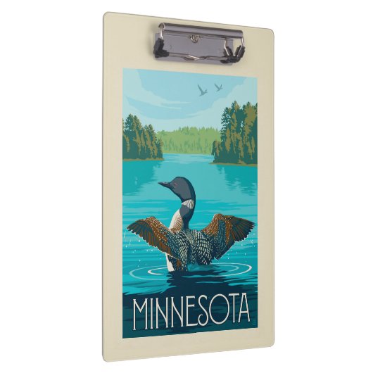 Minnesota | Loon Klemmbrett (Rechts)