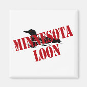 Minnesota Loon Magnet (Vorne)