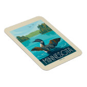 Minnesota | Loon Magnet (Rechte Seite)