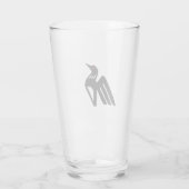 Minnesota Loon & North Star Glas (Rückseite)