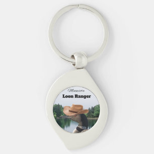 Minnesota Loon Ranger Metal Schlüsselanhänger