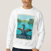 Minnesota | Loon Sweatshirt (Vorderseite)