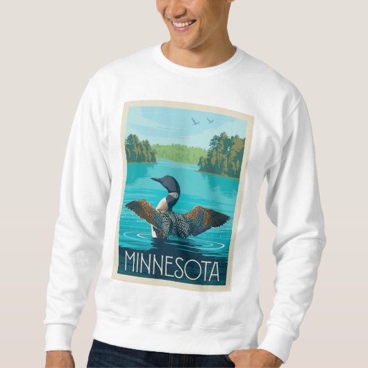Minnesota | Loon Sweatshirt (Vorderseite)