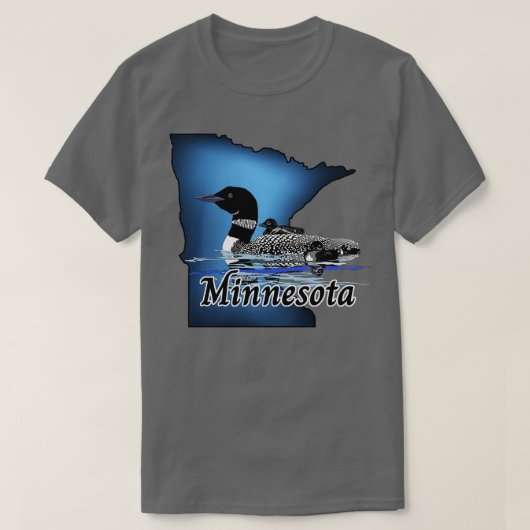 Minnesota Loon T-Shirt (Design vorne)