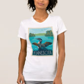 Minnesota | Loon T-Shirt (Vorderseite)