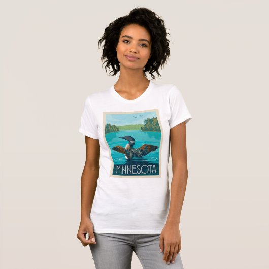 Minnesota | Loon T-Shirt (Vorne ganz)