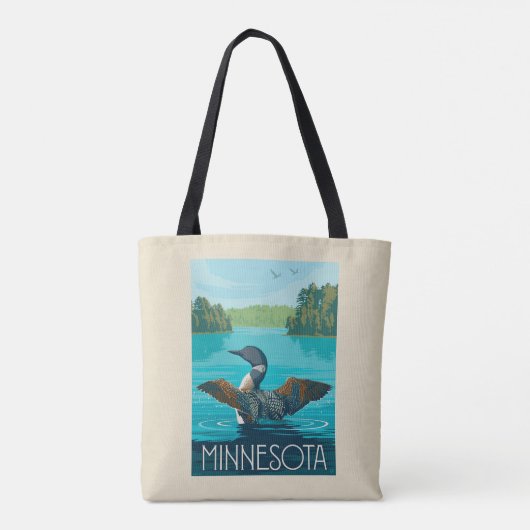 Minnesota | Loon Tasche (Rückseite)